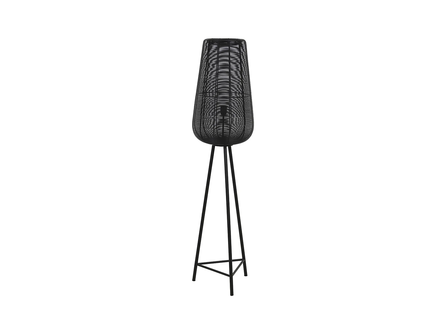 Lampadaire ADETA - Ø37x147cm - Noir