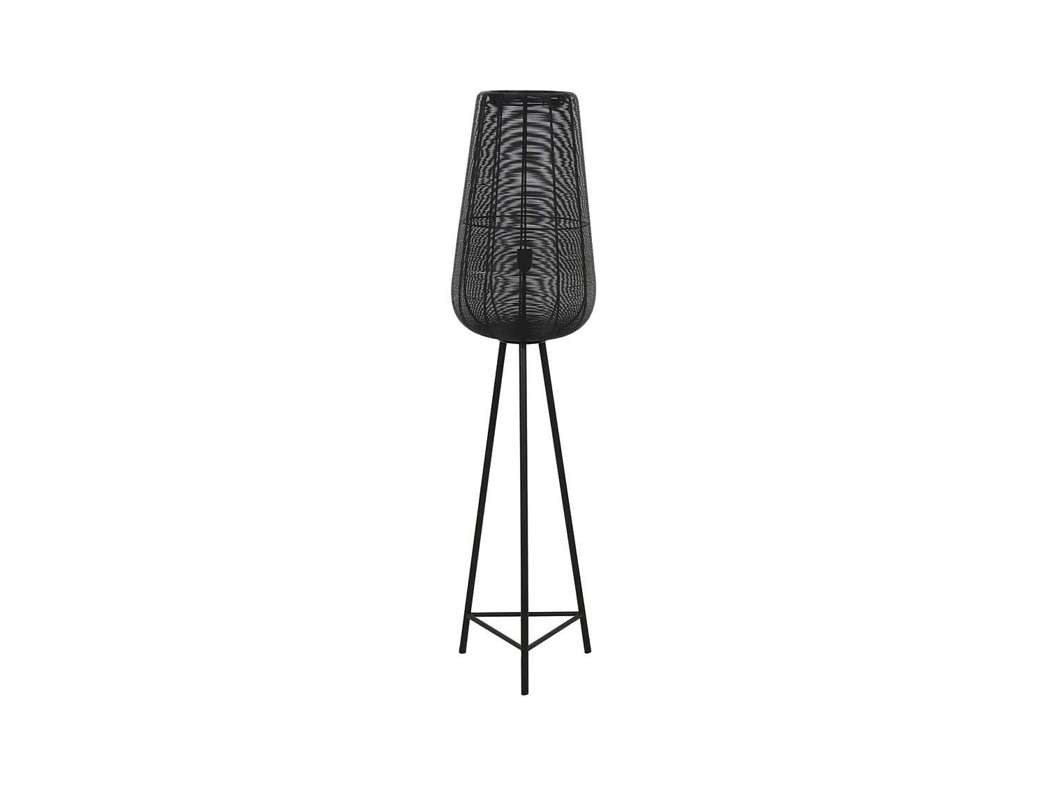Lampadaire ADETA - Ø37x147cm - Noir