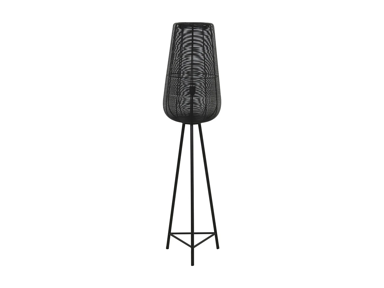 Lampadaire ADETA - Ø37x147cm - Noir