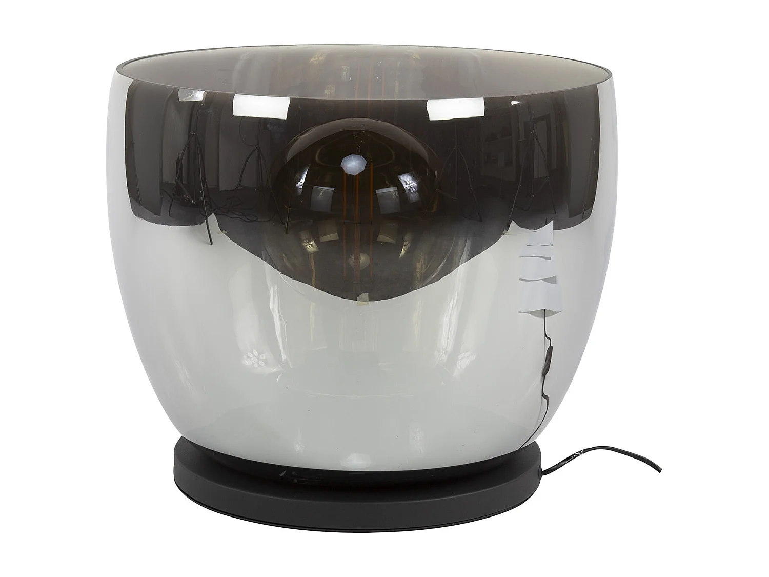 Lampadaire UP XXL - Verre gris fumé - Ø48