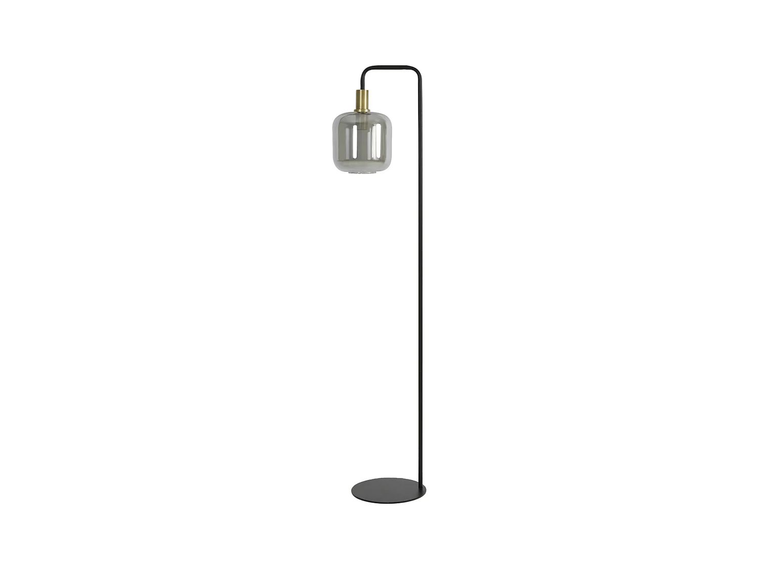 Lampadaire LEKAR - 32x28x155cm - Bronze