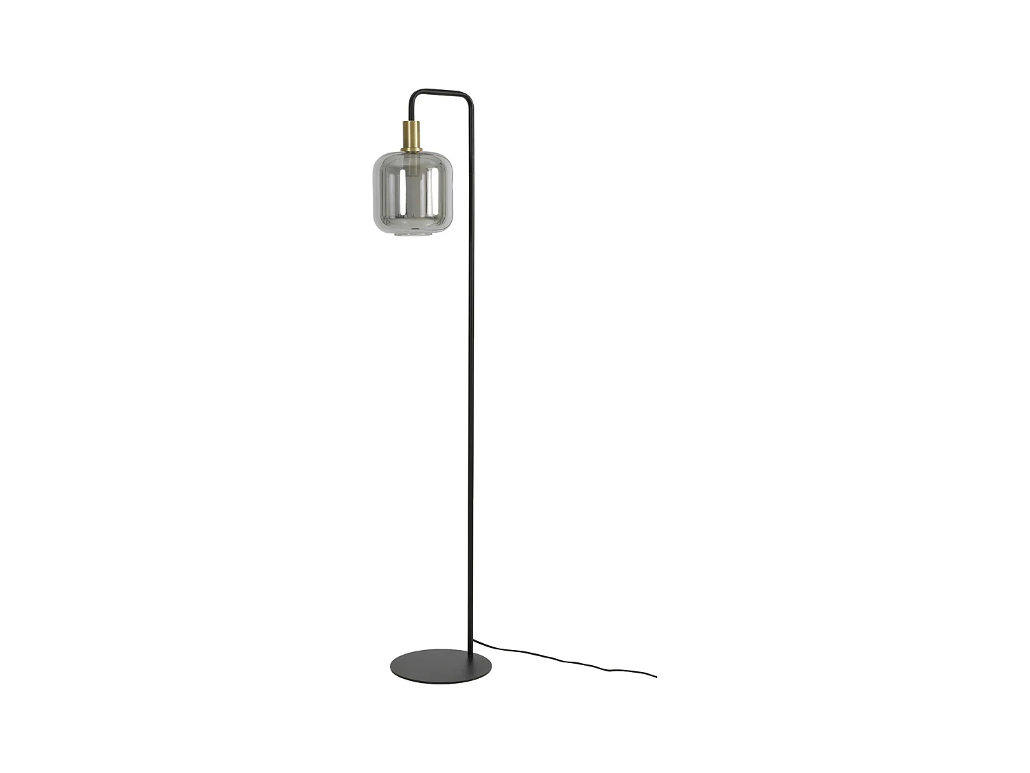 Lampadaire LEKAR - 32x28x155cm - Bronze
