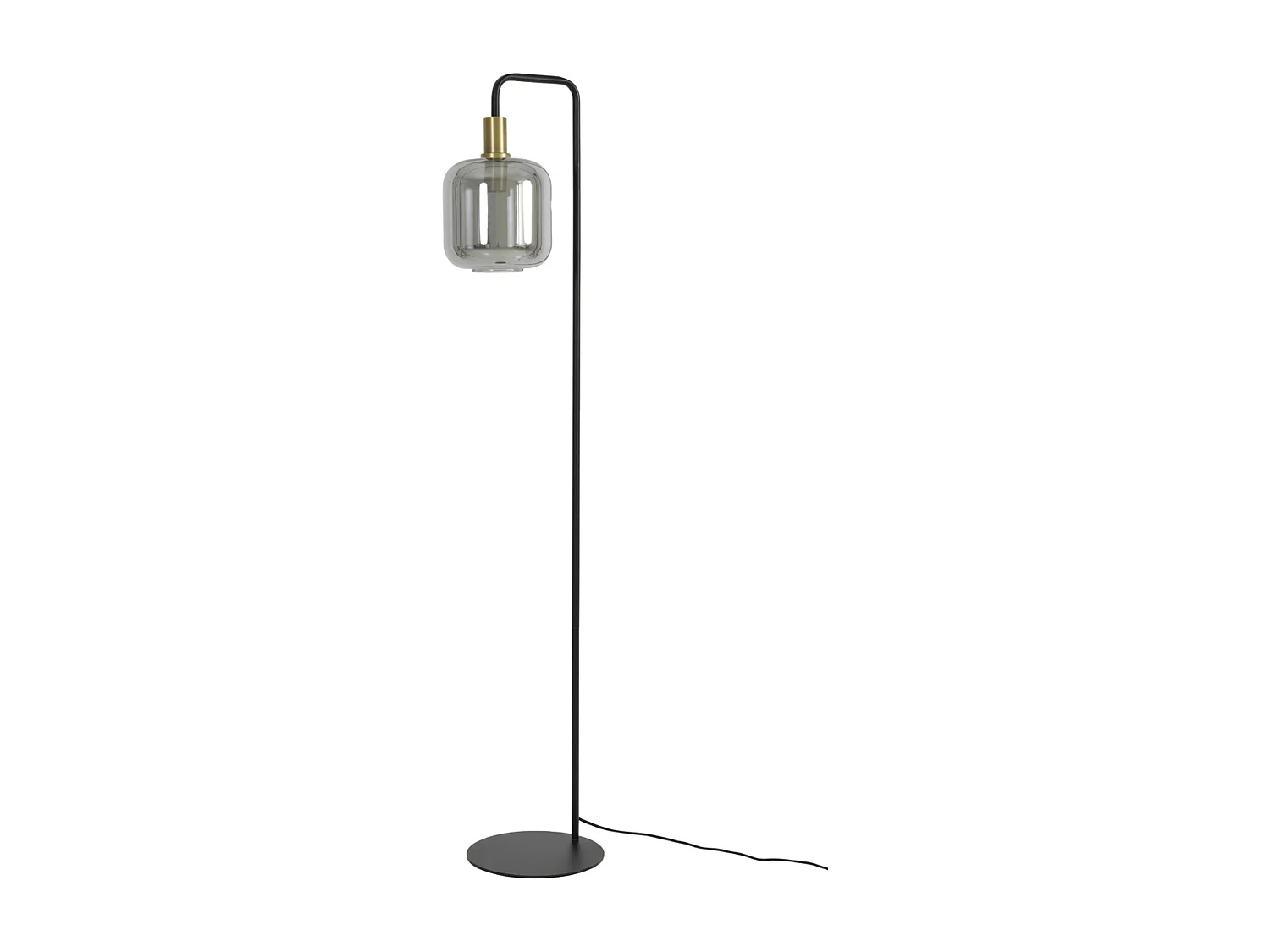 Lampadaire LEKAR - 32x28x155cm - Bronze