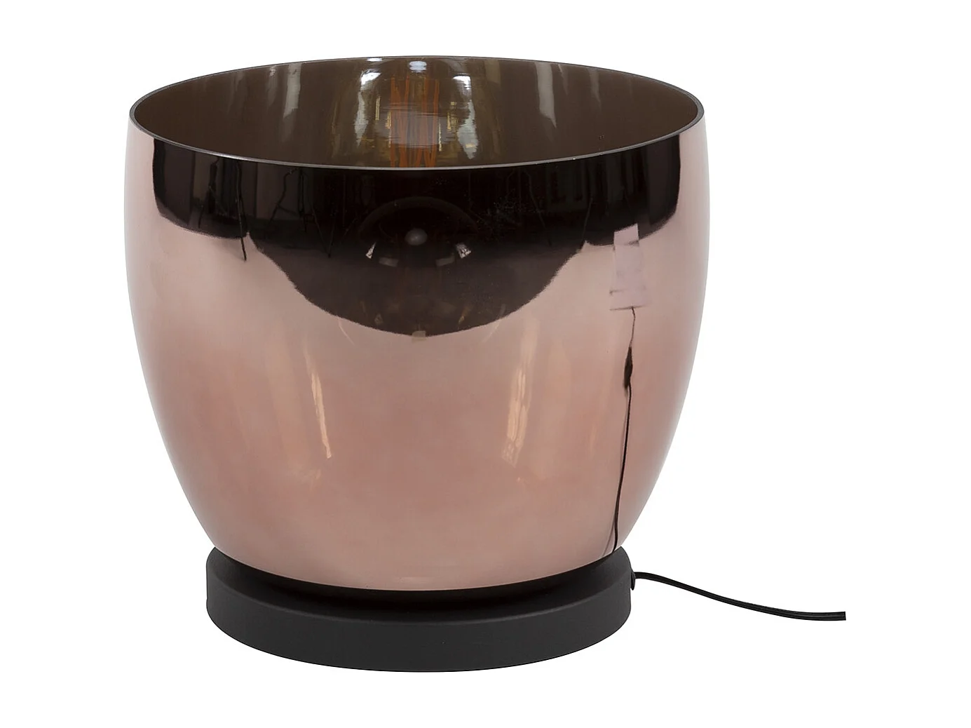 Lampadaire UP L - Verre cuivré - Ø29