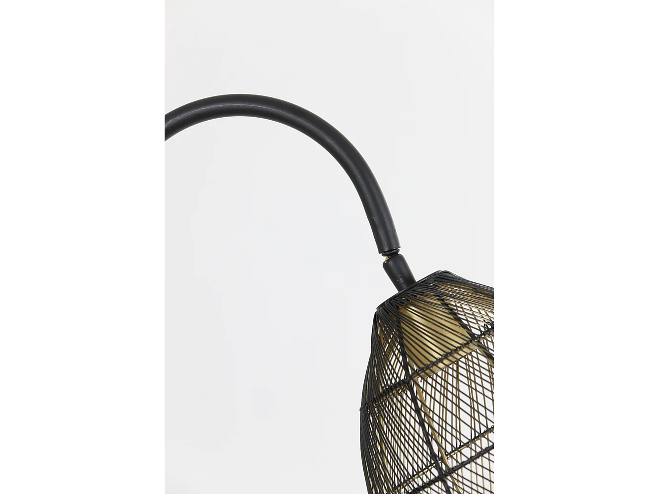 Lampadaire MEYA - 34x30,5x172cm - Noir