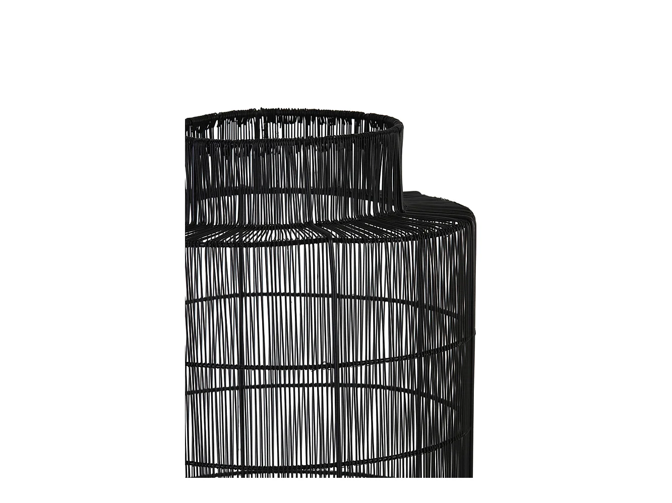 Lampadaire GRUARO - Ø32x150cm - Noir