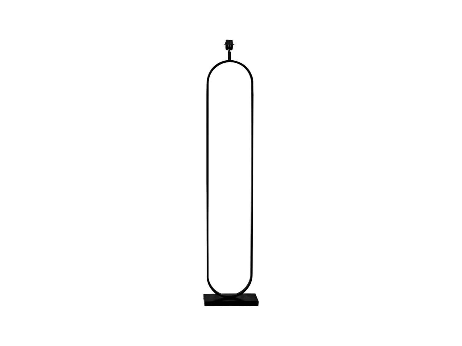Lampadaire JAMIRI - 30x15x142cm - Noir