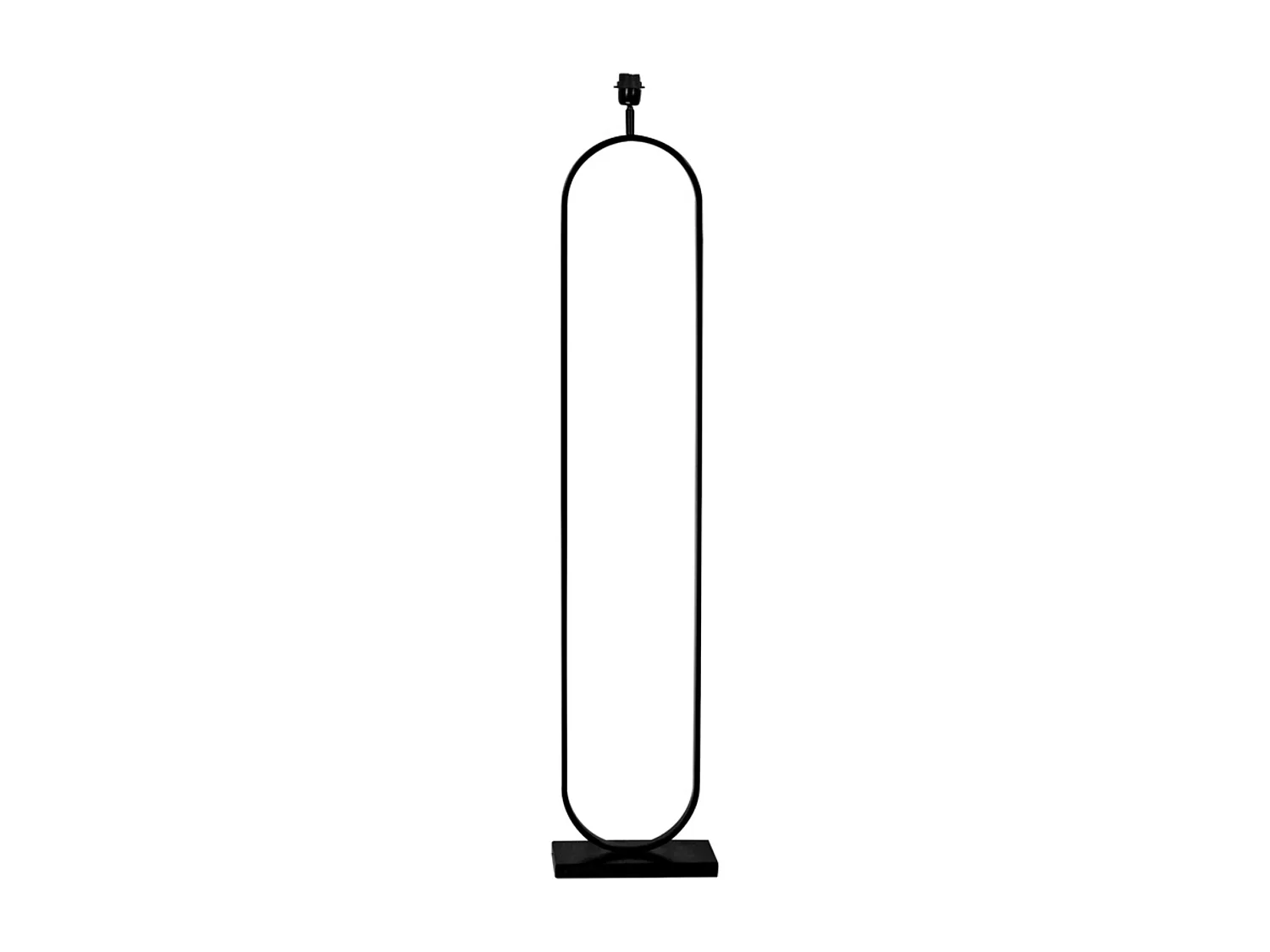 Lampadaire JAMIRI - 30x15x142cm - Noir