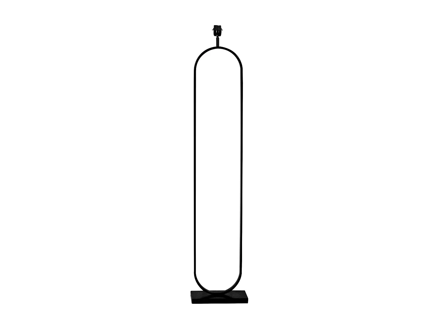 Lampadaire JAMIRI - 30x15x142cm - Noir