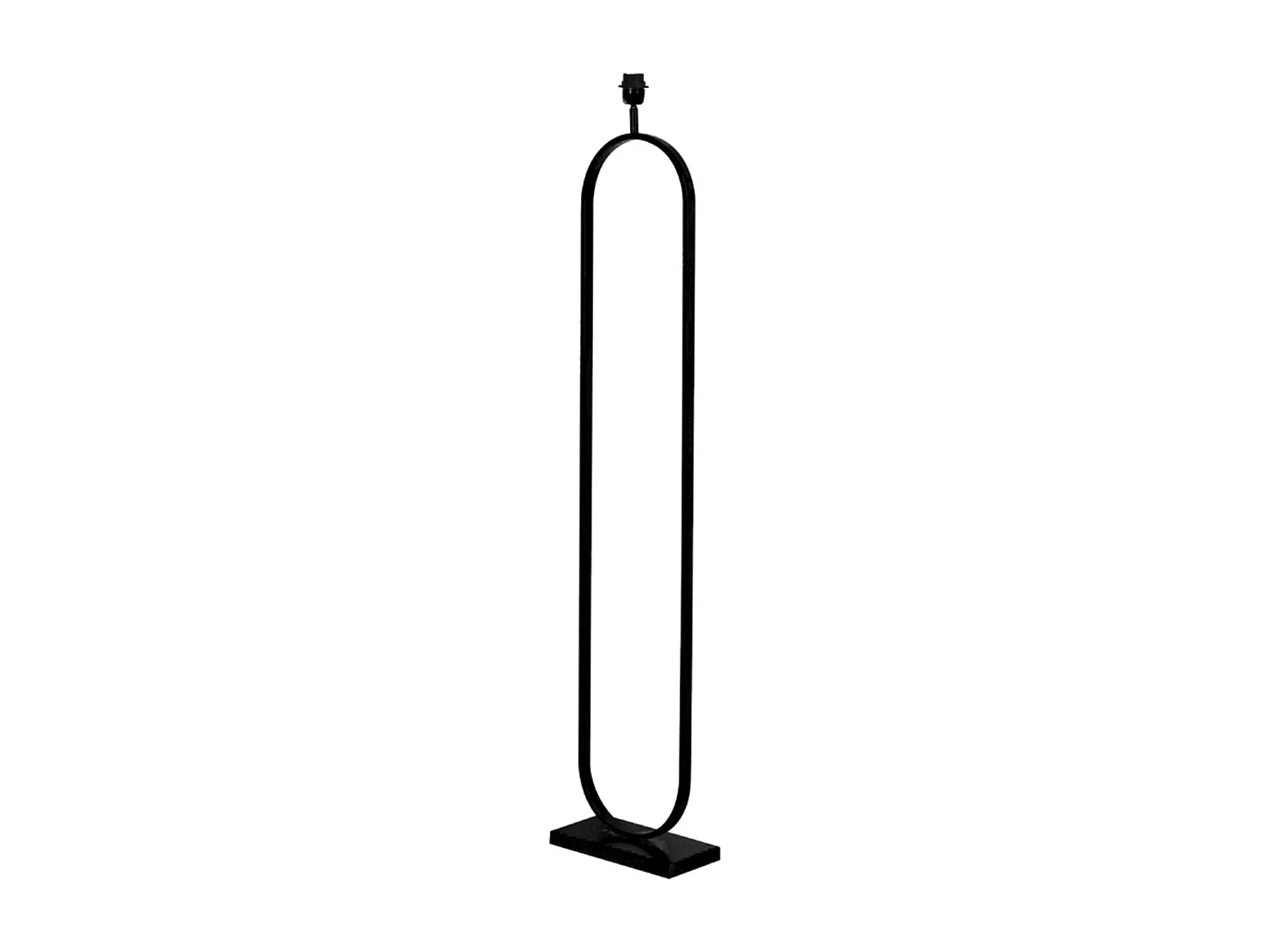 Lampadaire JAMIRI - 30x15x142cm - Noir