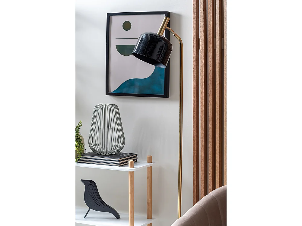 Lampadaire Smart - Noir