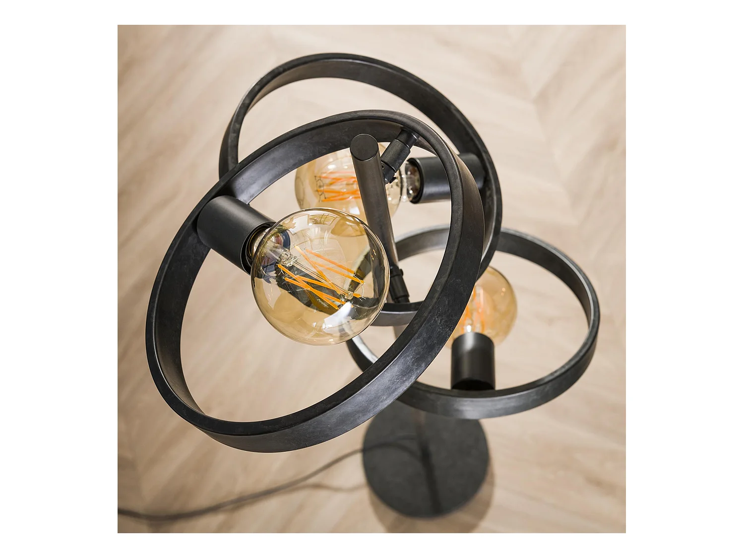 Lampadaire 3L Hover - Anthracite