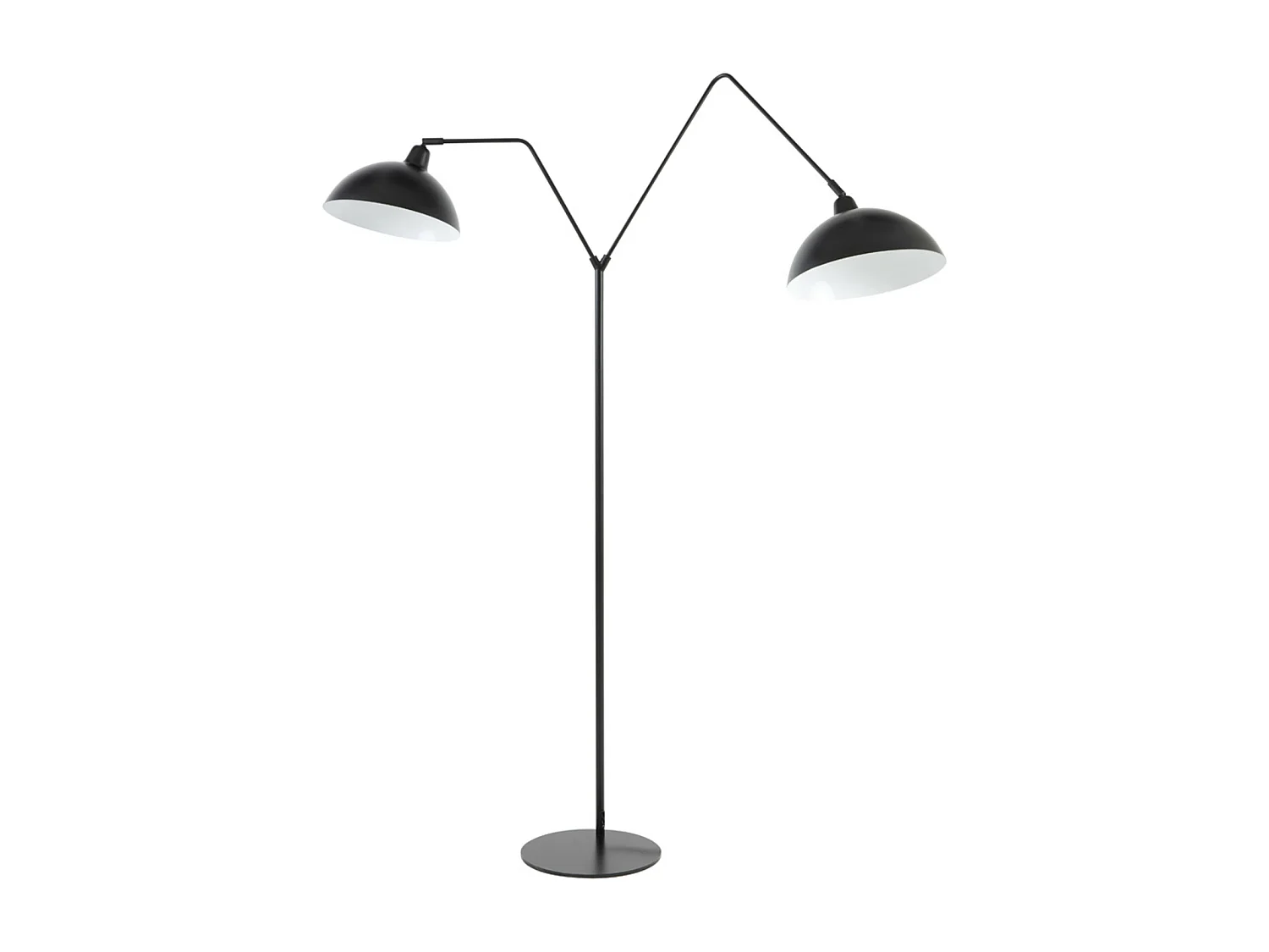 Lampadaire ORION - 140x31x180cm - Noir