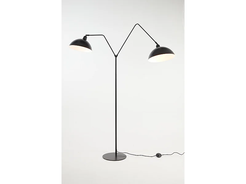 Lampadaire ORION - 140x31x180cm - Noir