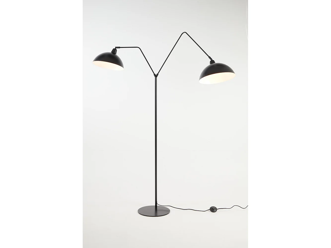 Lampadaire ORION - 140x31x180cm - Noir
