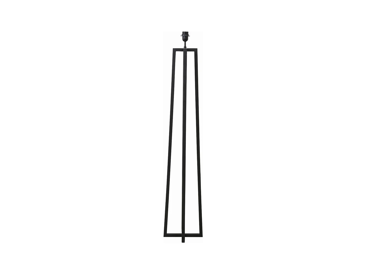 Lampadaire MILEY - Ø25x130cm - Noir