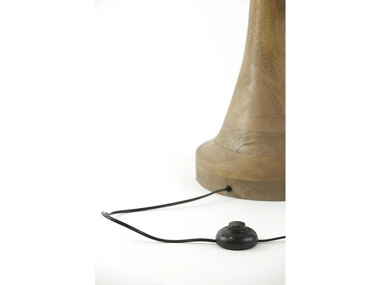 Vloerlamp JOVANY - Ø25x135cm - Bruin