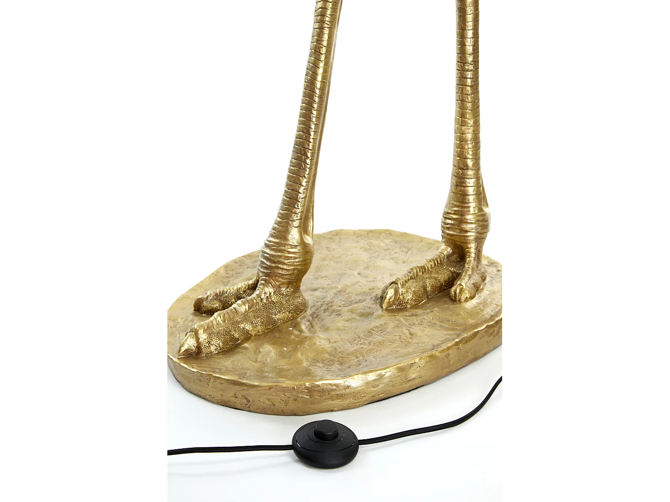 Vloerlamp OSTRICH  - 62x50x146.5cm - Brons