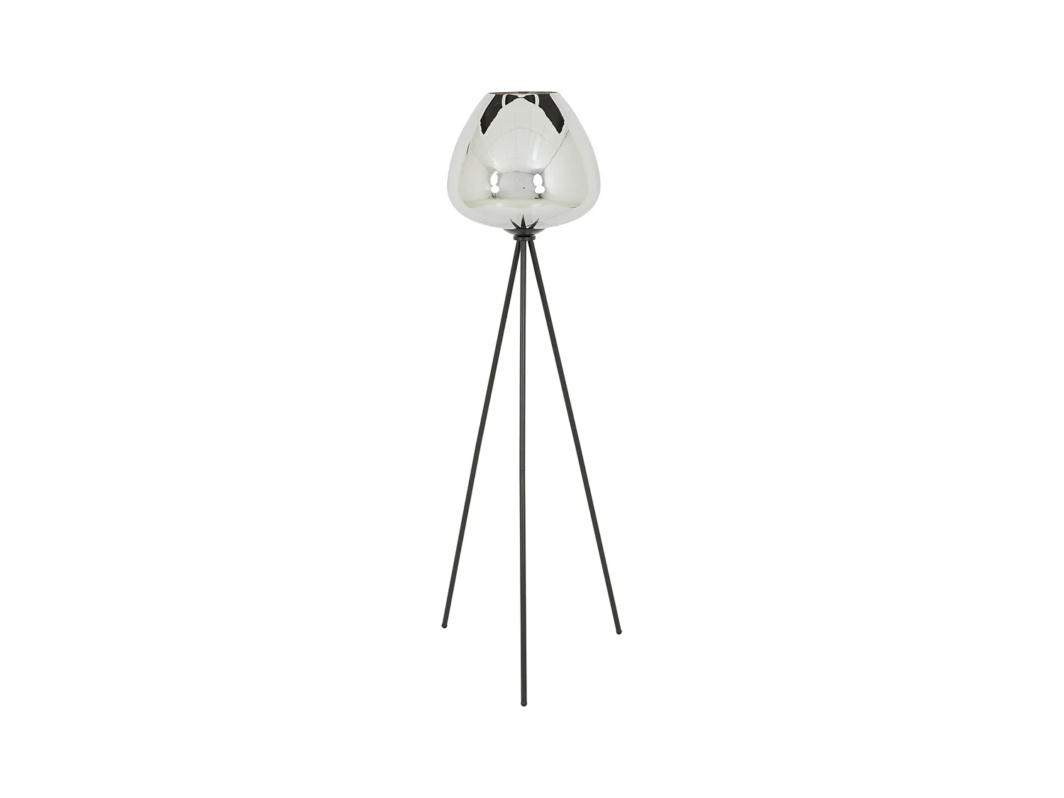 Lampadaire MAYSON - Ø42x146cm - Gris