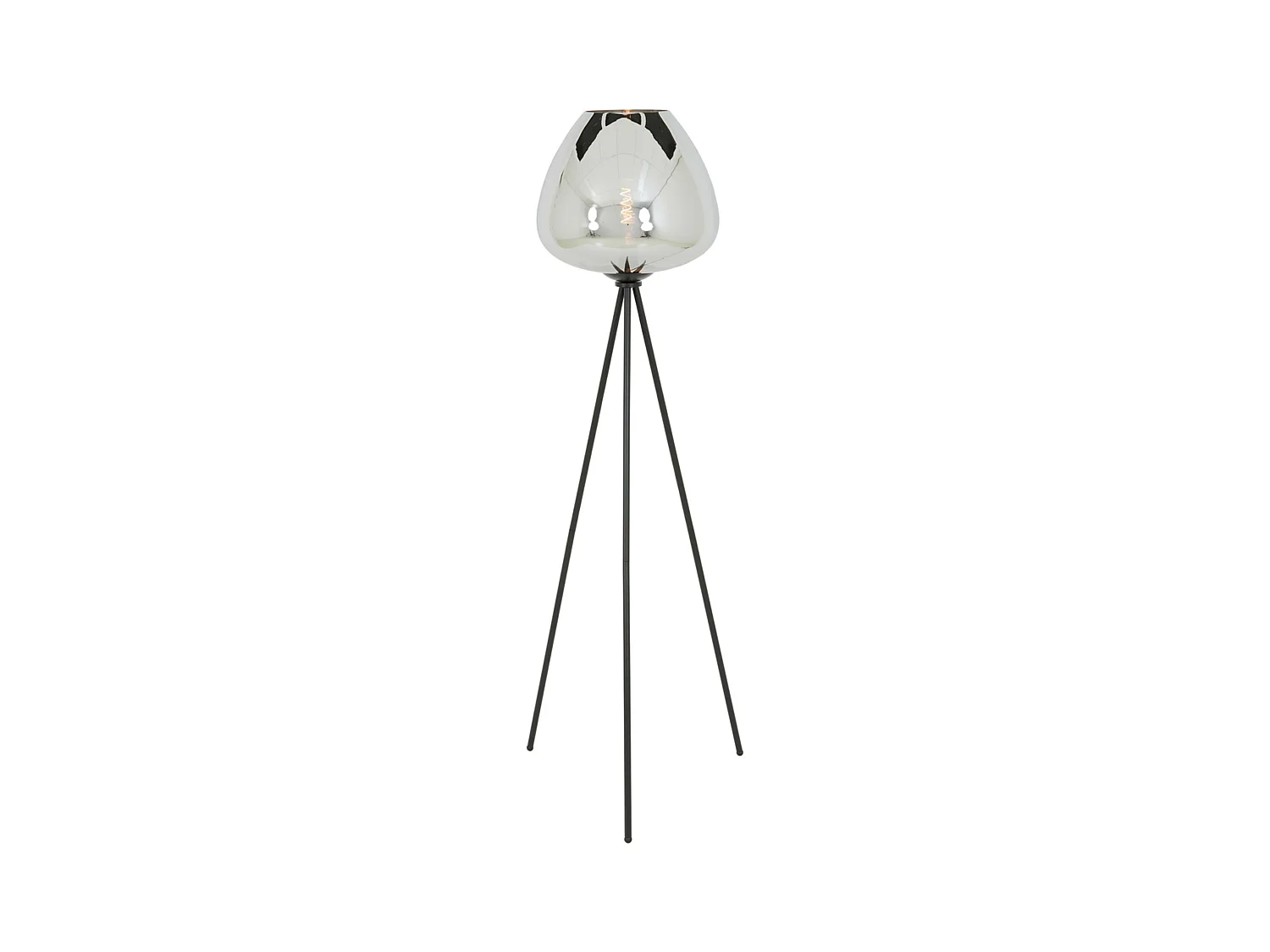 Lampadaire MAYSON - Ø42x146cm - Gris