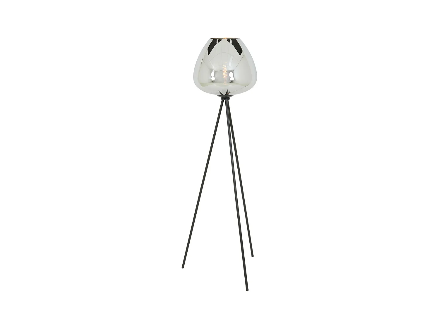 Lampadaire MAYSON - Ø42x146cm - Gris