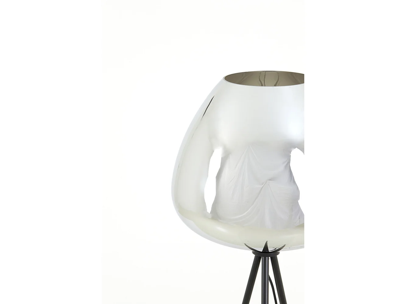 Lampadaire MAYSON - Ø42x146cm - Gris