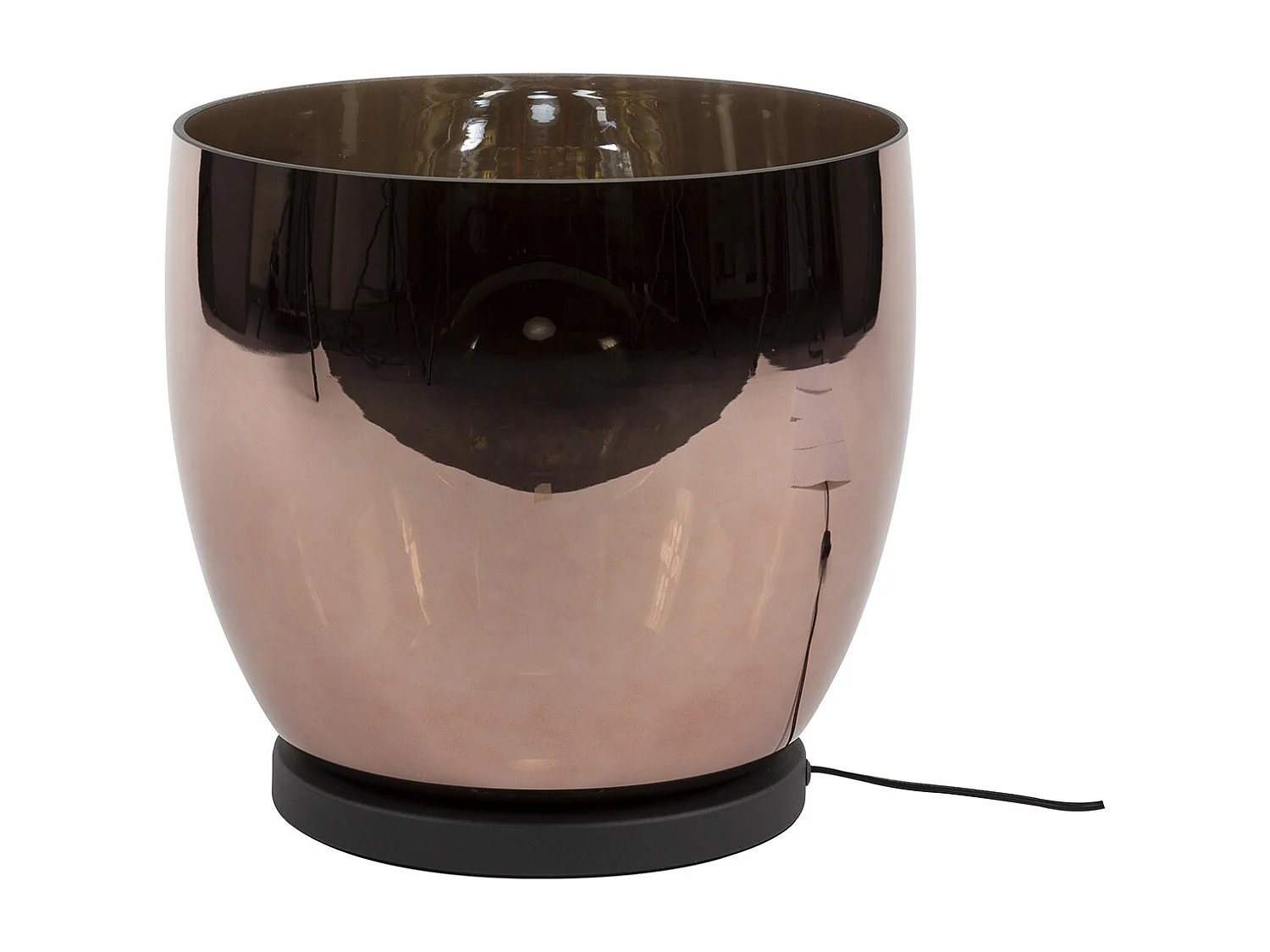 Lampadaire UP XL - Verre cuivré - Ø33