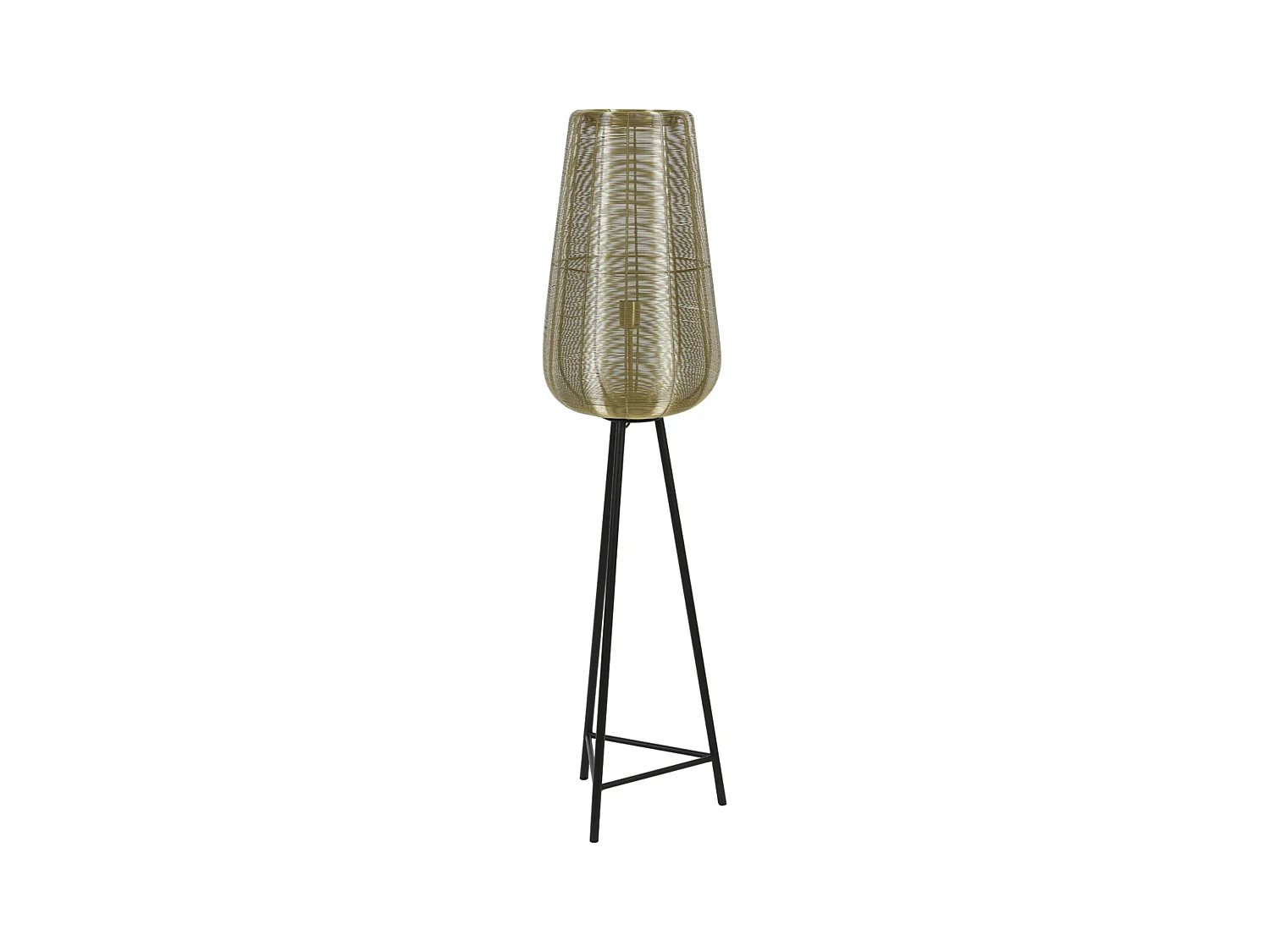Lampadaire ADETA - Ø37x147cm - Doré
