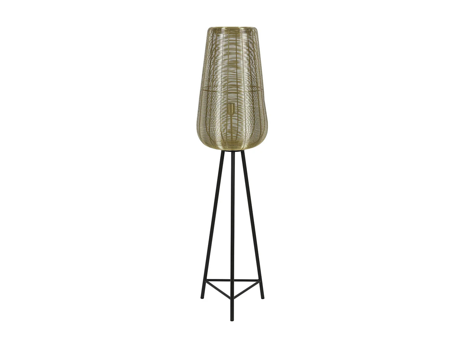 Lampadaire ADETA - Ø37x147cm - Doré