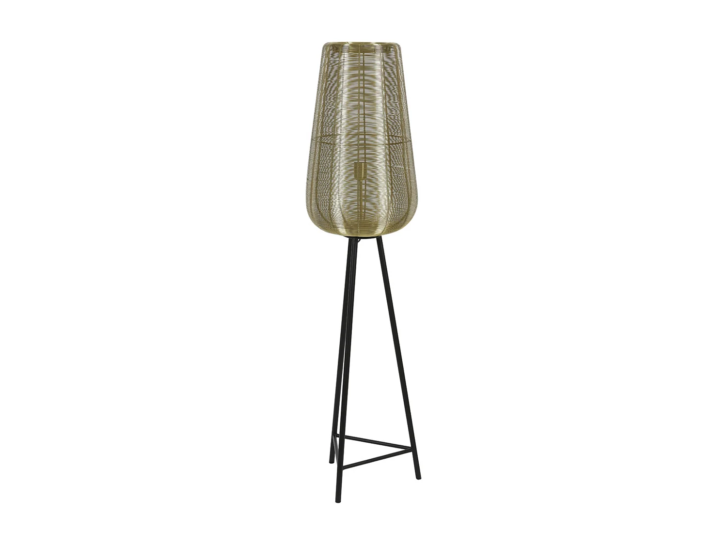 Lampadaire ADETA - Ø37x147cm - Doré