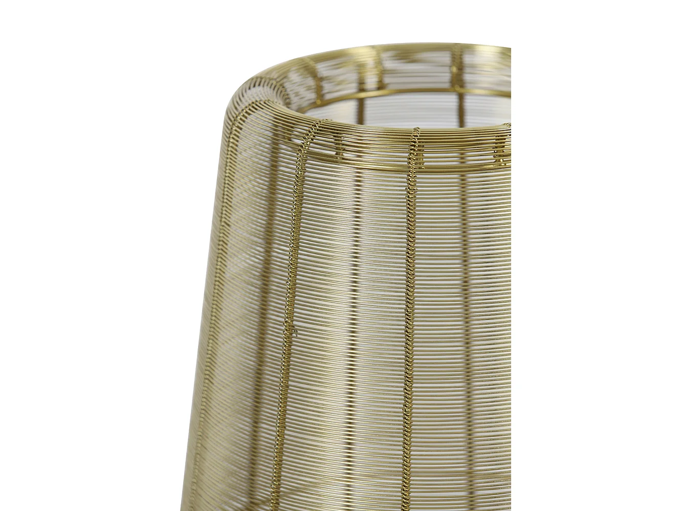 Lampadaire ADETA - Ø37x147cm - Doré