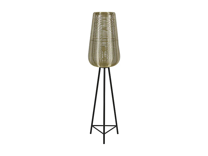 Lampadaire ADETA - Ø37x147cm - Doré