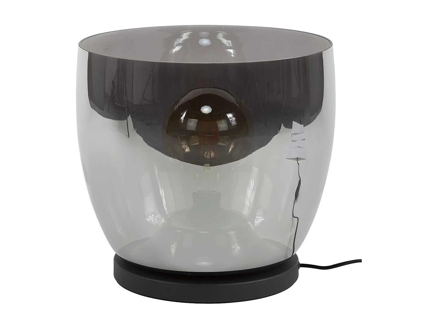 Lampadaire UP XL - Verre Gris Fumé - Ø33