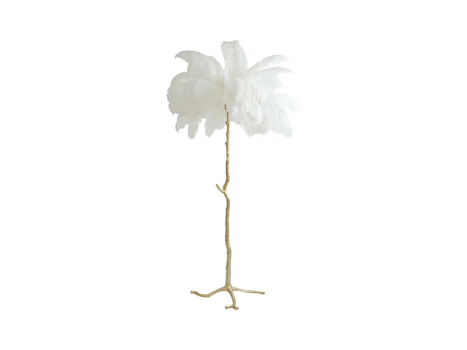 Lampadaire FEATHER - 95x95x180cm - Blanc