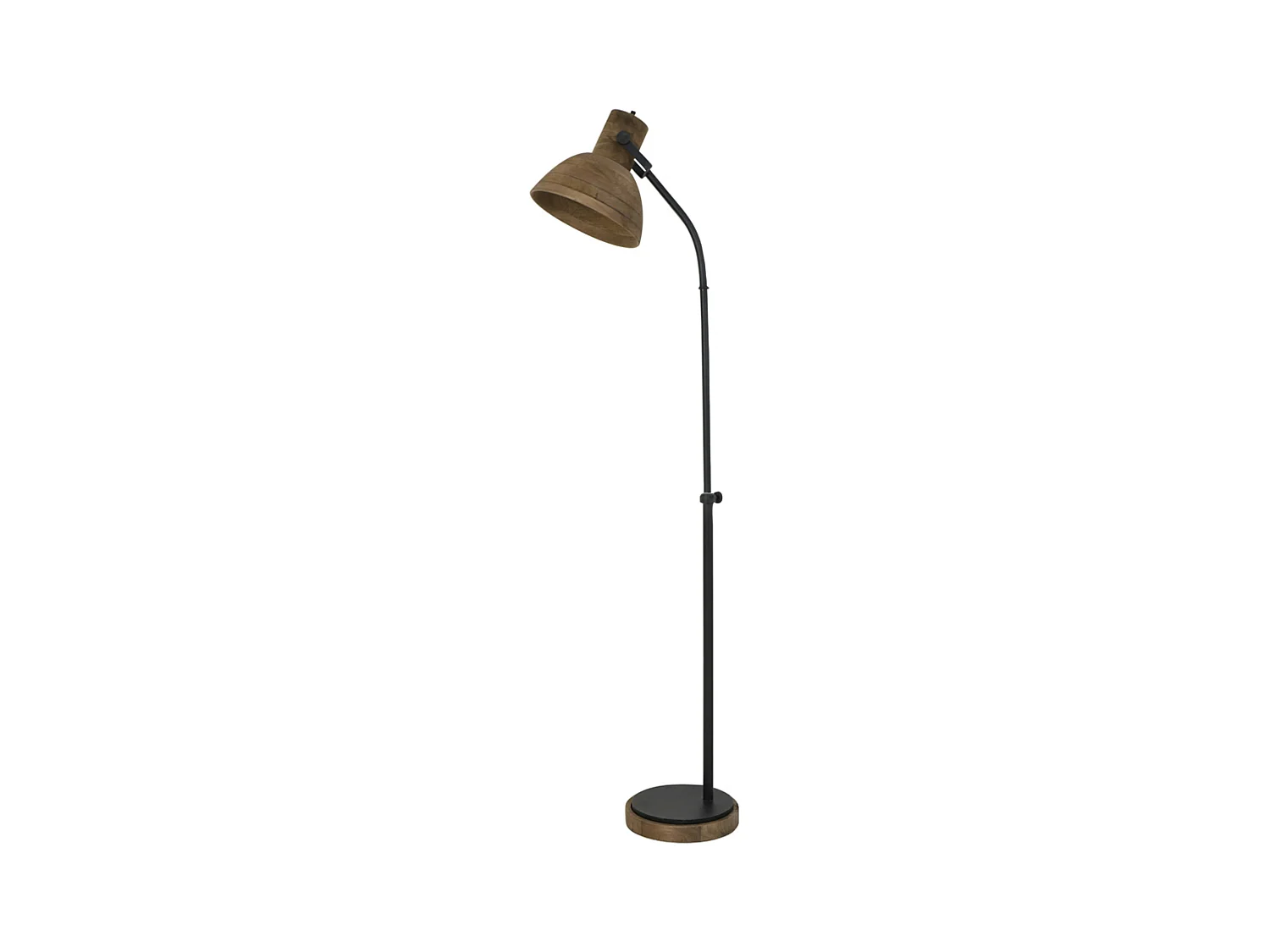 Lampadaire IMBERT - 47x29x129cm - Marron