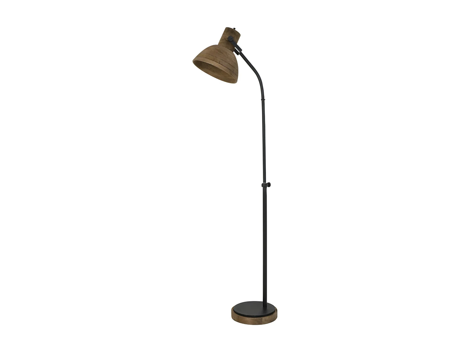 Lampadaire IMBERT - 47x29x129cm - Marron
