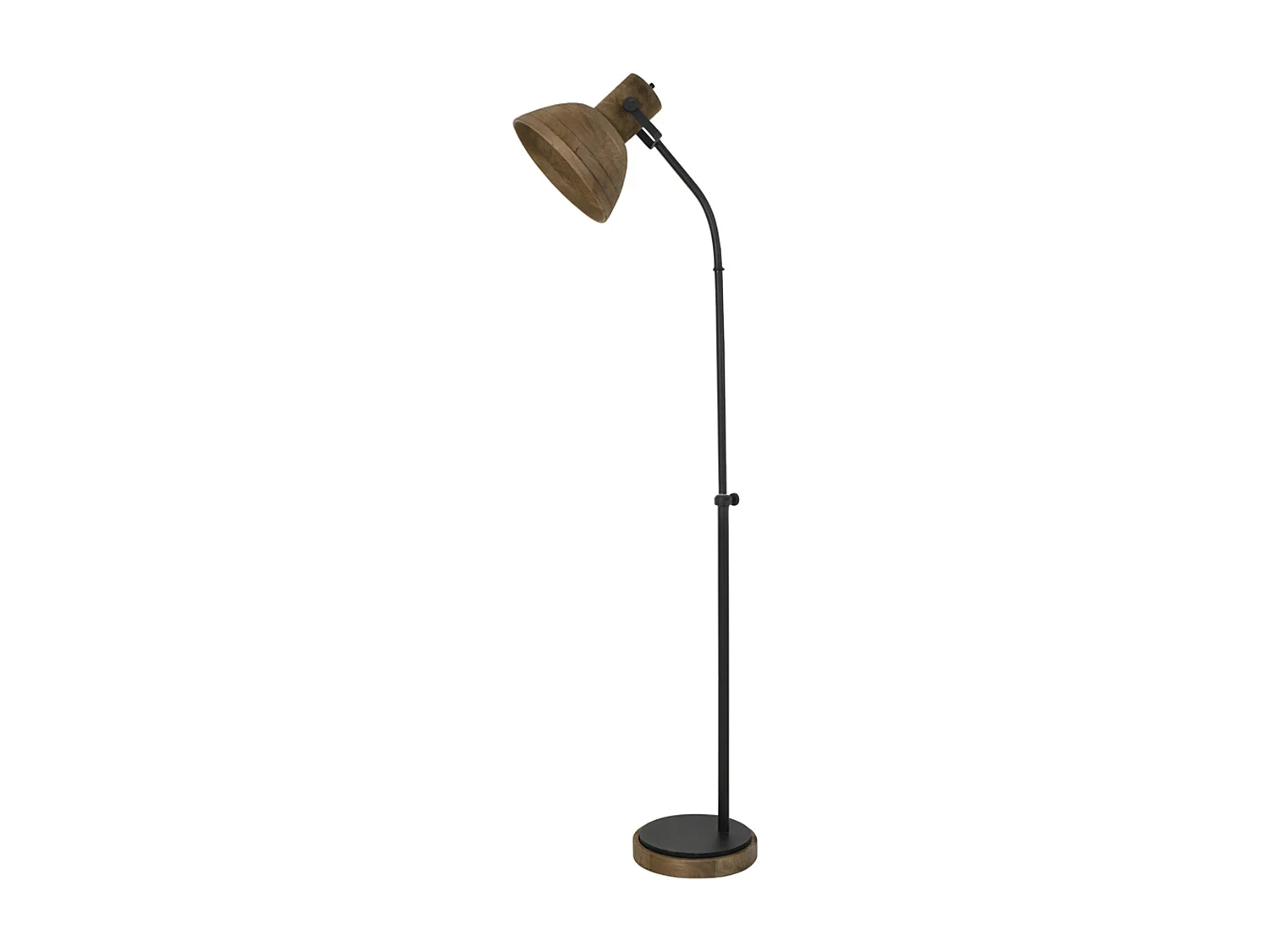 Lampadaire IMBERT - 47x29x129cm - Marron