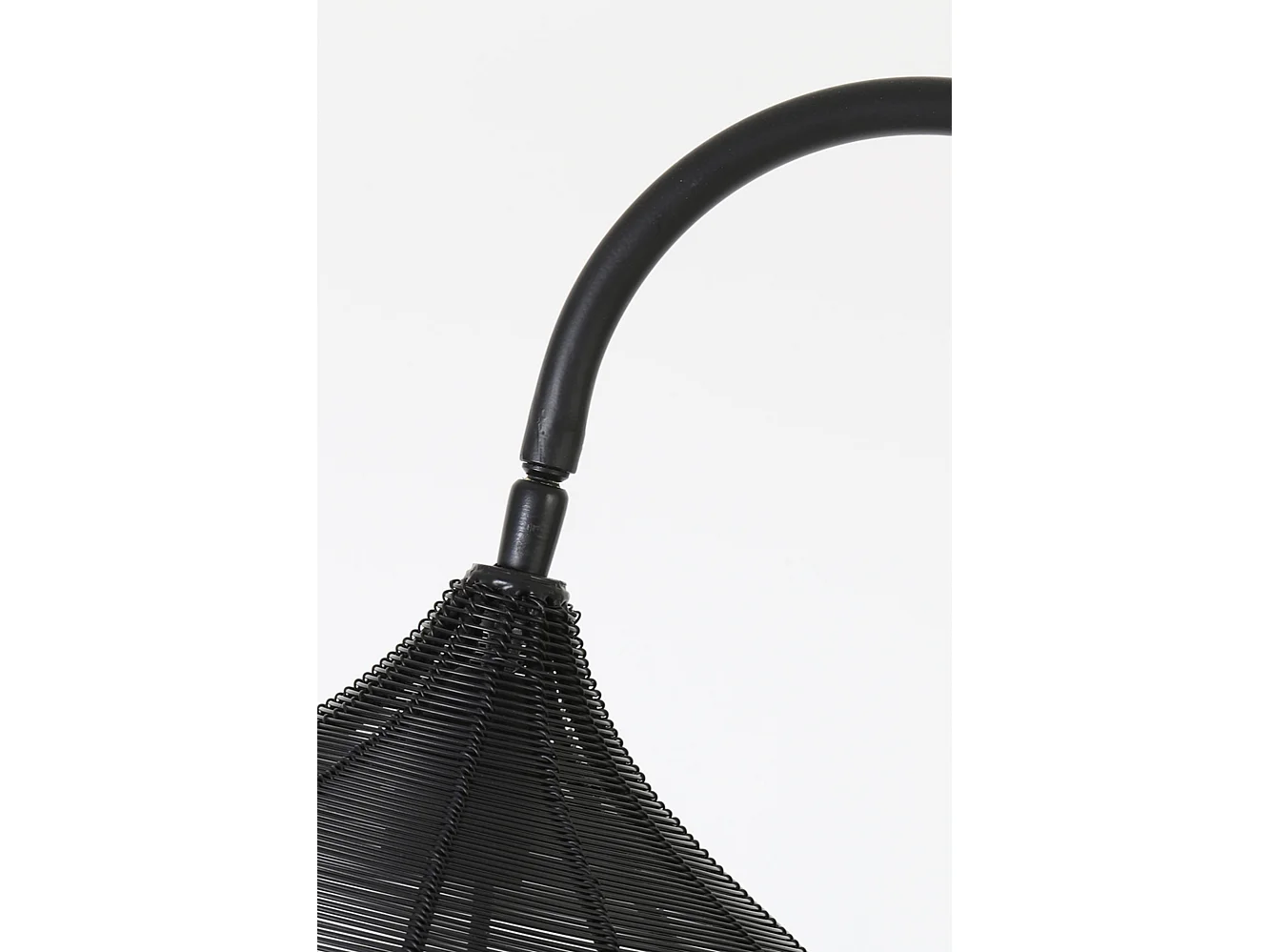 Lampadaire ALVARO - 35x30x160cm - Noir