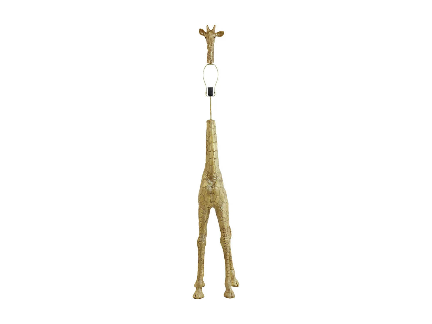 Lampadaire GIRAFFE - 44x33,5x184cm - Bronze