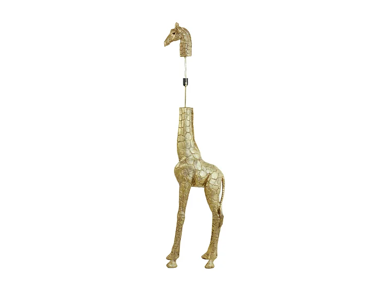 Lampadaire GIRAFFE - 44x33,5x184cm - Bronze