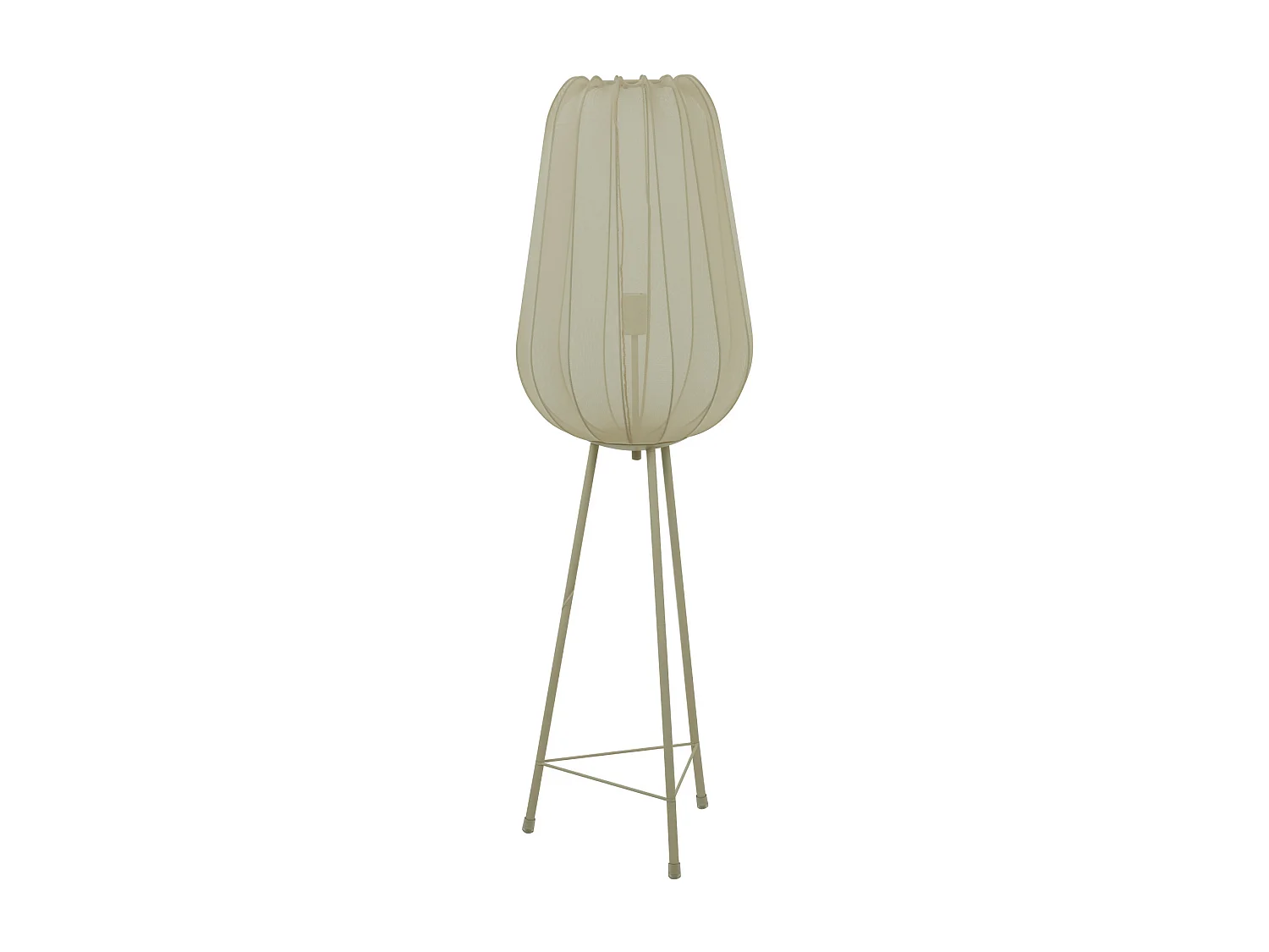Vloerlamp PLUMERIA - Ø42x132cm - Beige