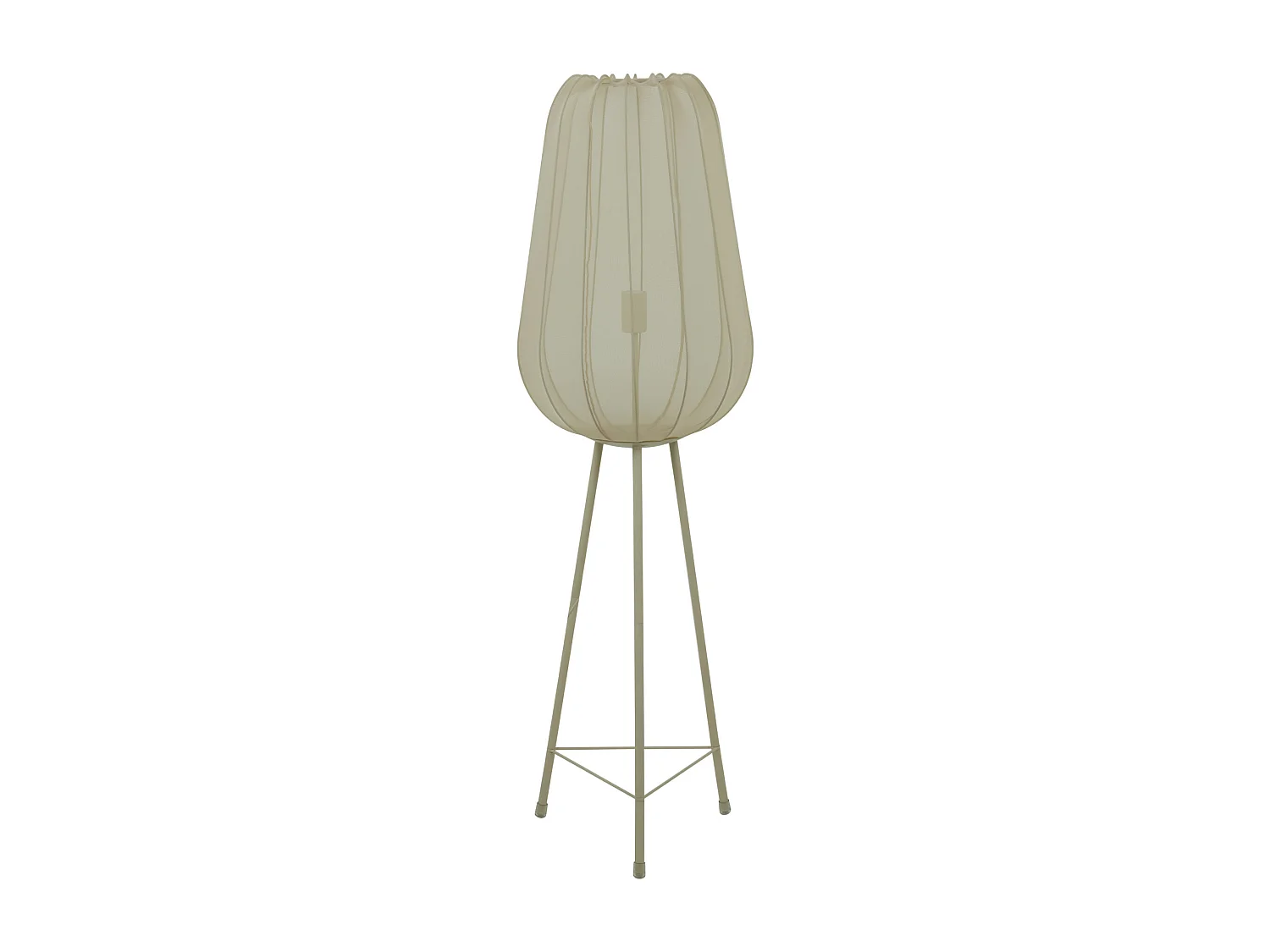 Vloerlamp PLUMERIA - Ø42x132cm - Beige