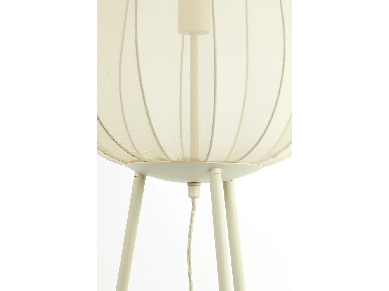 Vloerlamp PLUMERIA - Ø42x132cm - Beige