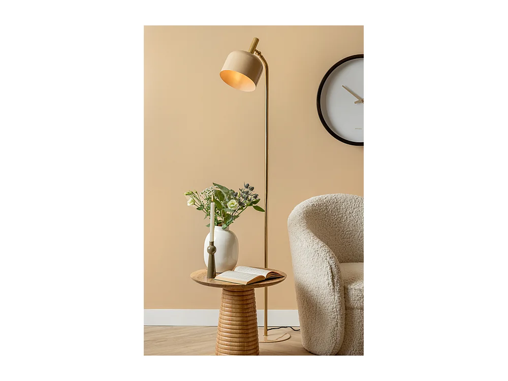 Lampadaire Smart - Marron doux