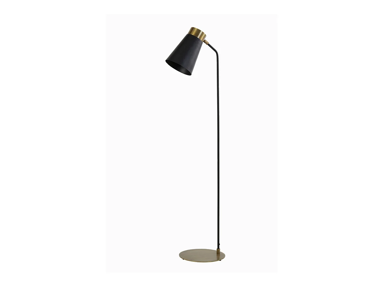 Vloerlamp BRAJA - 30x29x143cm - Zwart