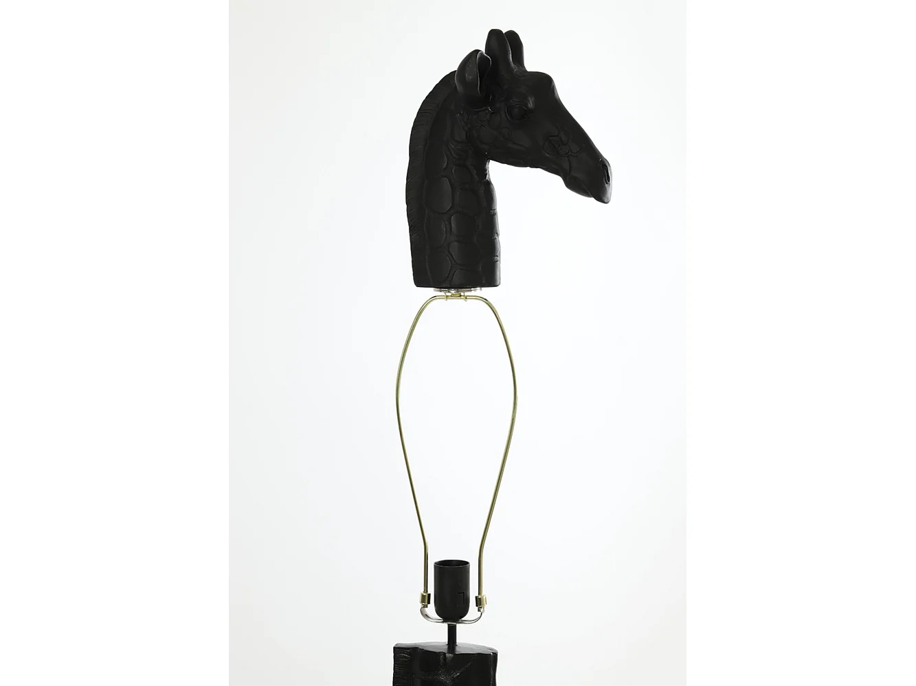 Lampadaire GIRAFFE - 44x33,5x184cm - Noir
