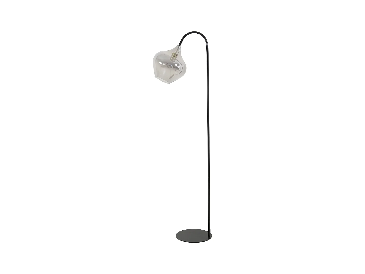 Lampadaire RAKEL - 45x28x160cm - Noir