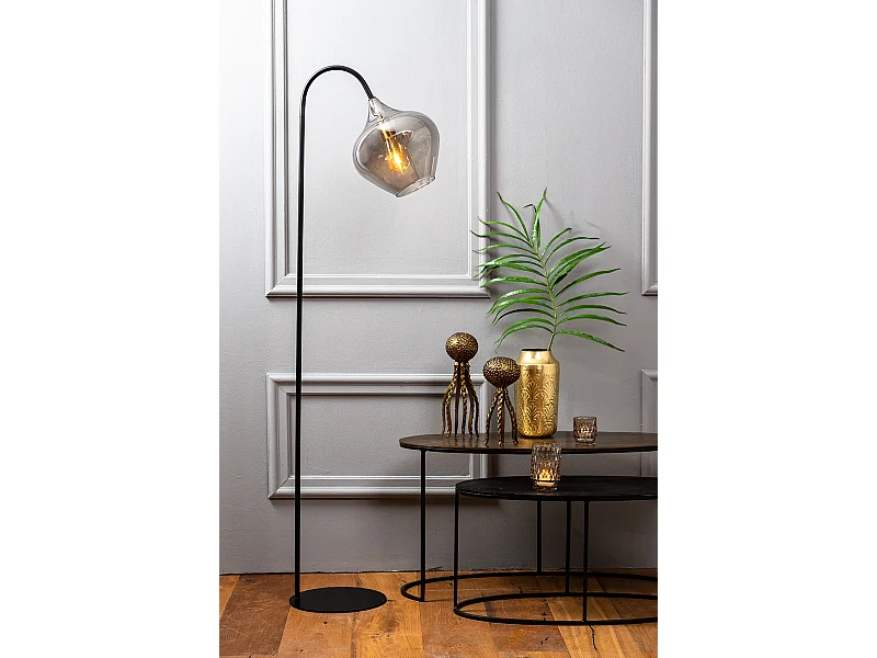 Lampadaire RAKEL - 45x28x160cm - Noir