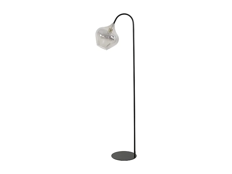 Lampadaire RAKEL - 45x28x160cm - Noir