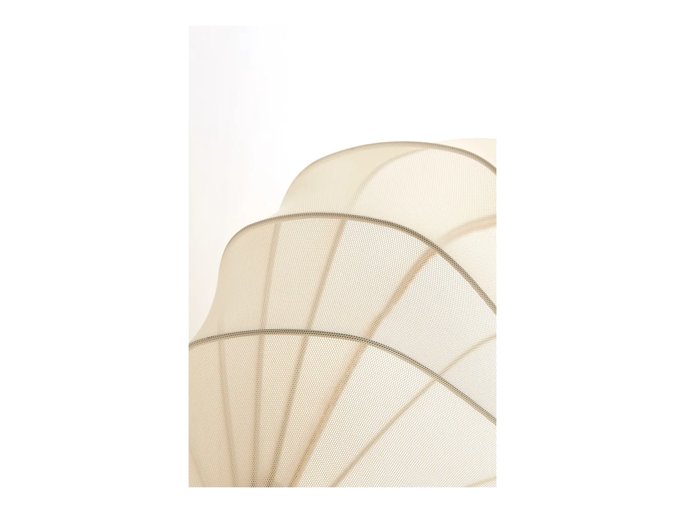 Plafonnier PLUMALIA - Ø50x24cm - Beige